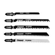 Набор пилок для лобзика по дереву 5шт GEPARD