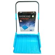 Движок для снега «SNOWLAND» 780 х 550мм.  пластмас.сьемная ручка