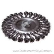 Щетка-Крацовка для УШМ Дисковая круч. пров.150*22,2мм