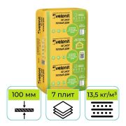 Утеплитель Ветонит Теплый Дом плита 610 х 1 170 х 100 мм/7шт/5м2/0,5м3 /10/40/