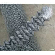 Сетка рабица ЦИНК 50 х 50 /1,5 х 10 м/д 1,8/