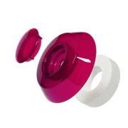 Термошайба с прокладкой для сотового поликарбоната гранат 40мм 25шт/уп