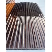 Кровельный монолитный поликарбонат трапеция 1,05 х 2,0 х 0,8мм. бронза