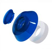 Термошайба с прокладкой для сотового поликарбоната синяя 40мм 25шт/упак