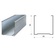 Профиль стоечный ПС  50 х 50 х 3000  0,5мм /24/360/