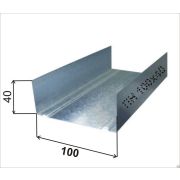 Профиль направляющий ПН 100 х 40 х 3000  0,5мм /16/224/