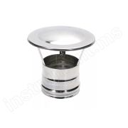 Зонт для трубы Д115мм нерж.