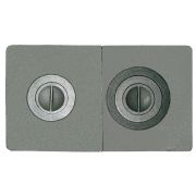 Плита сборная ПС2-3  2-х конфорн. 710 х 410 х 8,0мм /Литком/