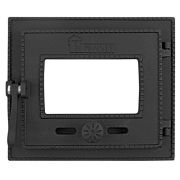 Дверка топочная гермет. ДТГ-3БС со стеклом /250 х 210/Литком