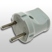 Вилка Smartbuy б/з А113 10А белая