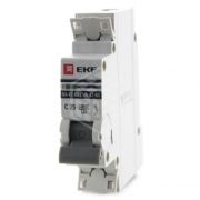 Выключатель автоматический ЕКF ВА 47-29 1P 25А/С