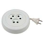 Удлинитель-Рулетка 5м «ЭРА» 2*0,75мм 3 гнезда