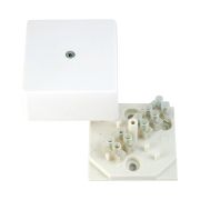 Коробка монтажная с клемниками д/откр.уст.75х75х30мм,