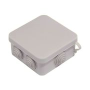 Коробка монтажная О/У с клеммными колодками 80х80х42мм,