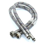 Подводка для смесителя нерж. 0,4м. 2шт.